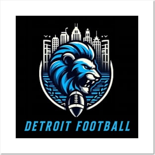 Detroit Lions Football Posters and Art